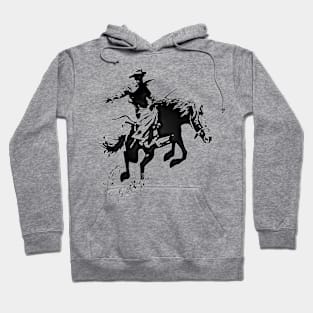 Western Era - Cowboy on Horseback 6 Hoodie